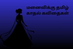 மனைவிக்கு தமிழ் காதல் கவிதைகள்