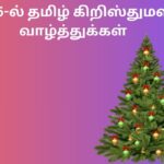2025-ல் தமிழ் கிறிஸ்துமஸ் வாழ்த்துக்கள்